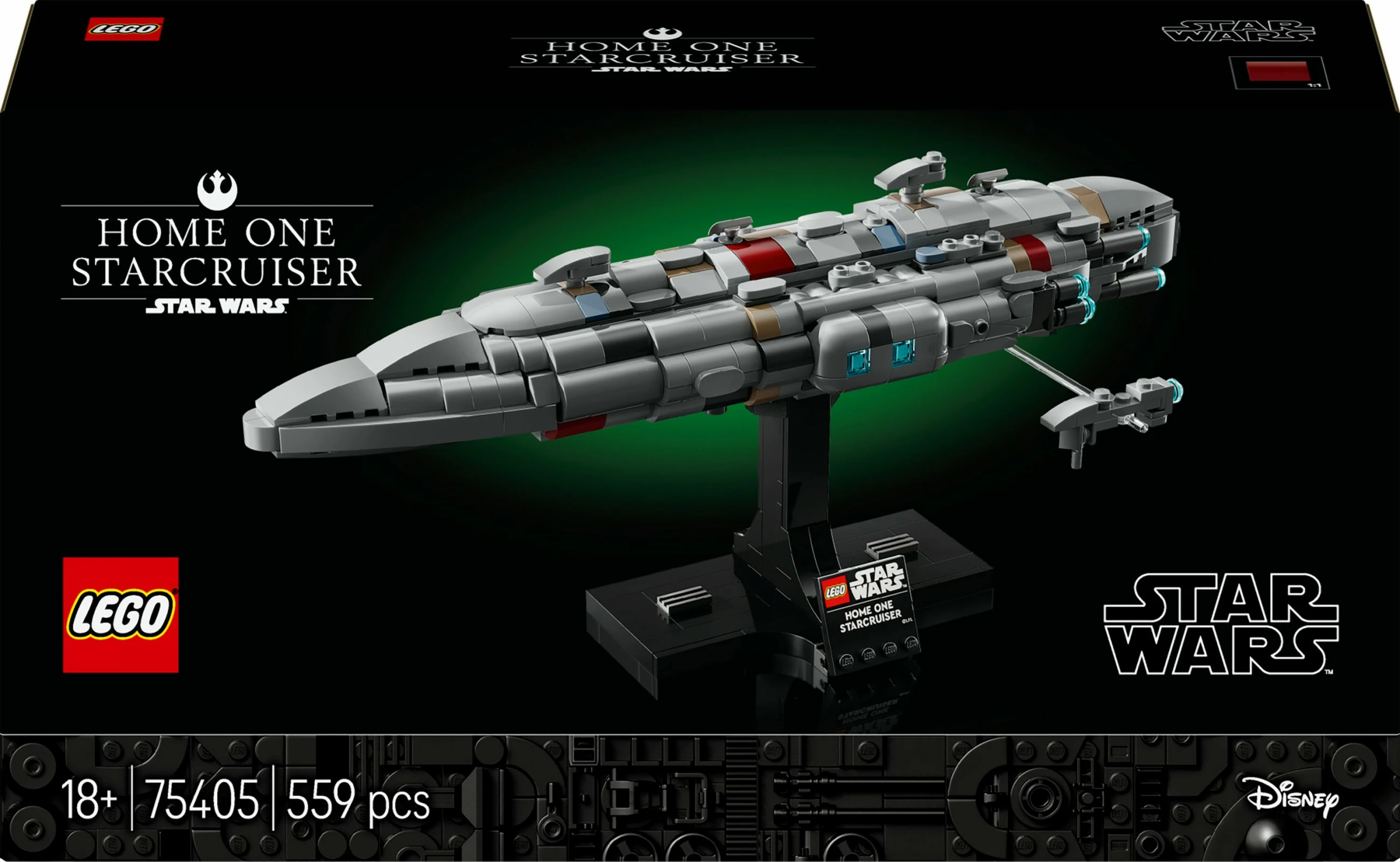 Set ndërtimi LEGO Star Wars Home One Starcruiser 75405, shumëngjyrësh