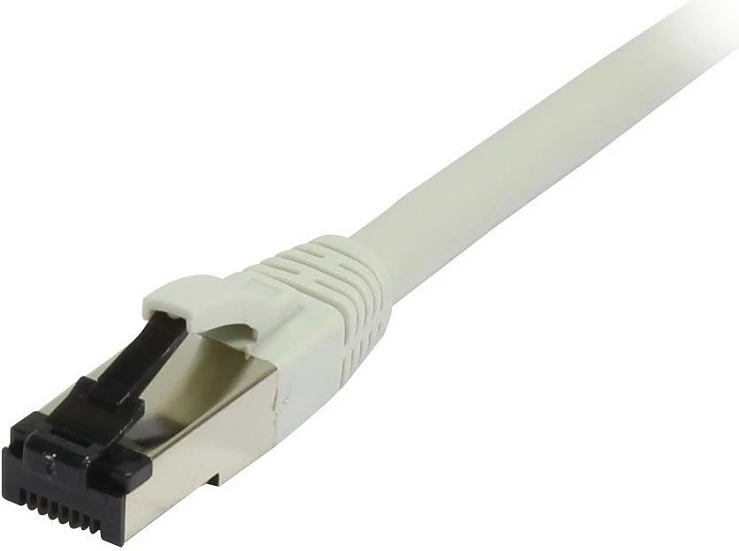 Kabllo rrjeti Synergy21 RJ45 CAT8.1, 0.5m, 2000MHz, S/FTP, AWG26, gri