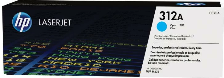 Toner HP 312A (CF381A) për LaserJet Pro MFP M476, Cyan