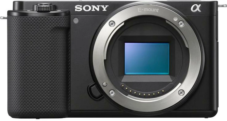Kamerë pa pasqyrë për vlog, Sony ZV-E10 body APS-C E-mount me ekran anësor të rrotullueshëm, e zezë