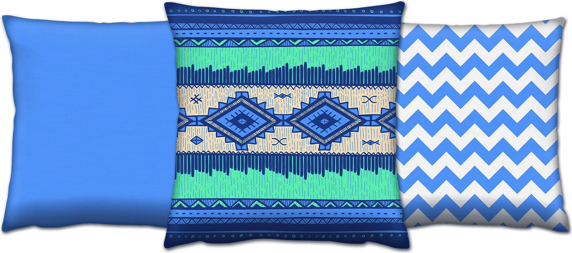 Set jastëkësh dekorativ (3 copë), shumëngjyrësh, AC-4423-4428-4424