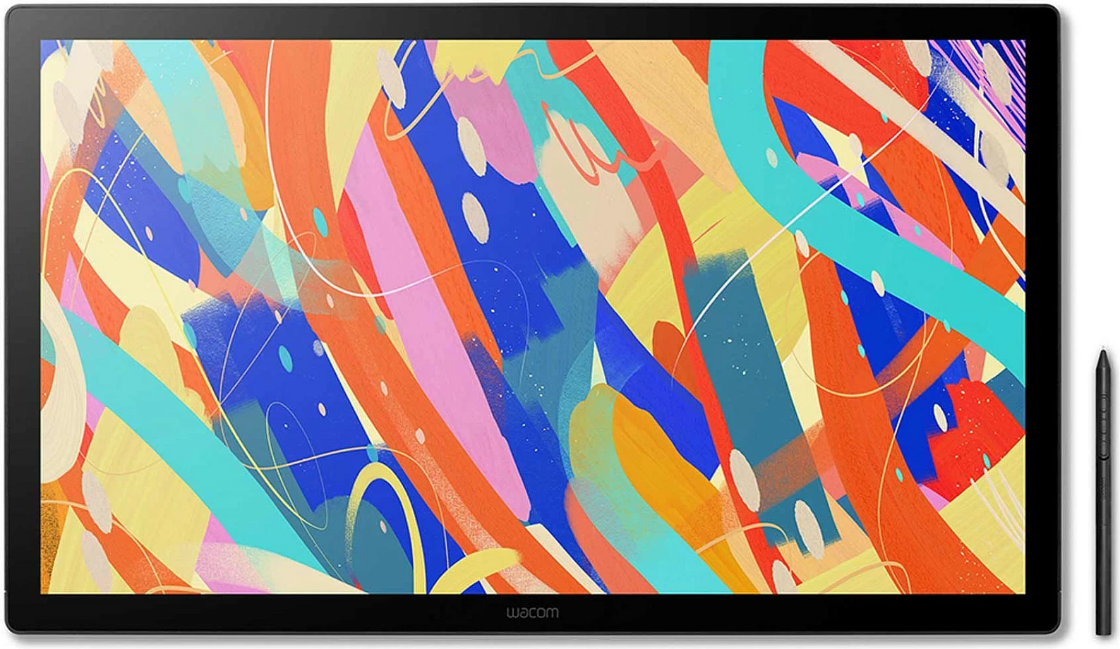 Tablet grafik me ekran Wacom Cintiq 24 Pen DTK246E, 24" QHD 2560x1440, IPS, 8192 nivele presioni, i zi
