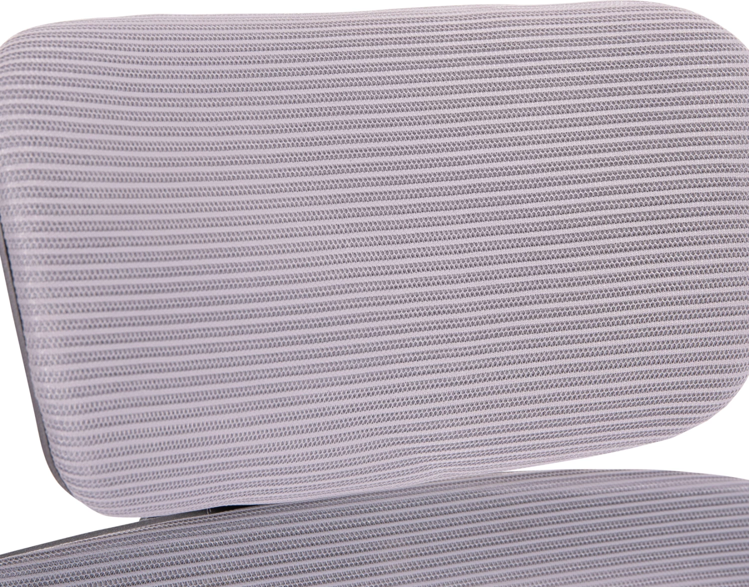 Karrige zyre Baston, material rrjete gri, kornizë PP e zezë, FH18236.02, 64x60x127cm