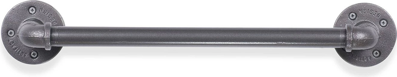 Varëse muri industriale Pipe Hook, ngjyrë gri, Boruraf064