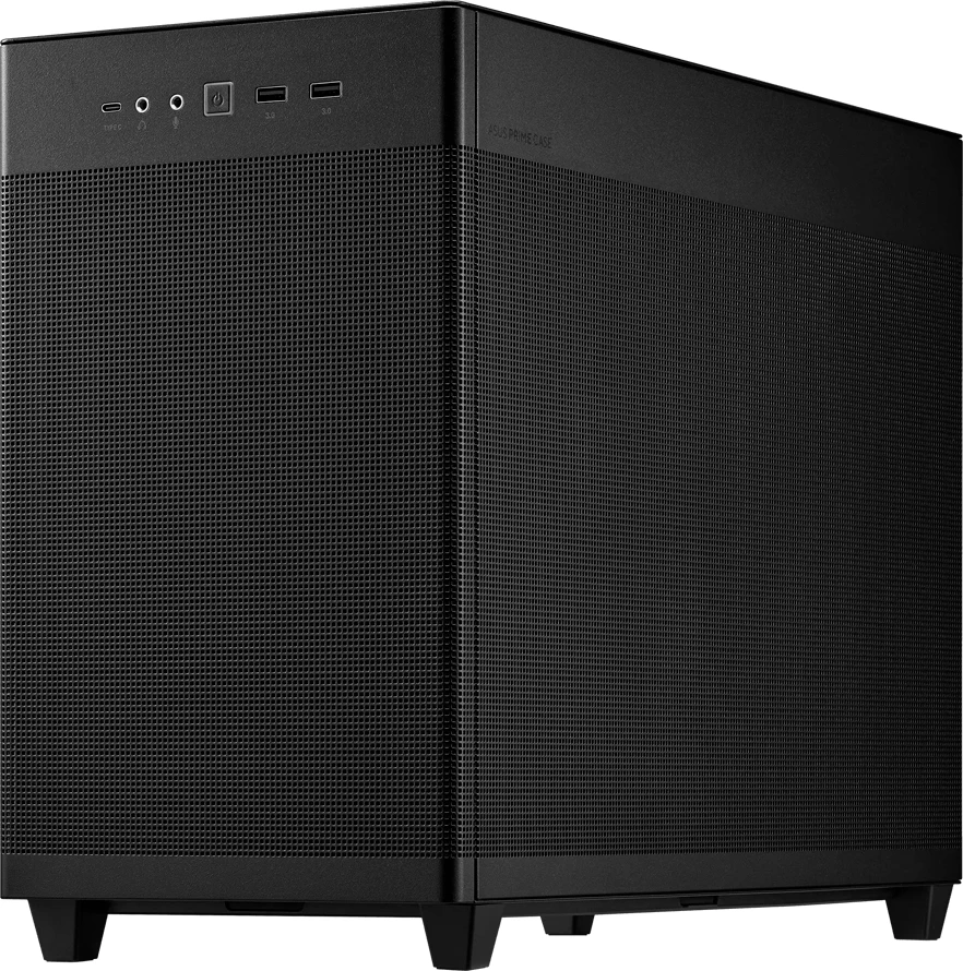 Kasë ASUS Prime AP201 MicroATX 33L, e zezë