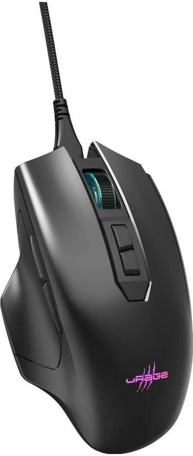 Maus gaming uRage Reaper 410, me kabllo, 12000 DPI, RGB, i zi