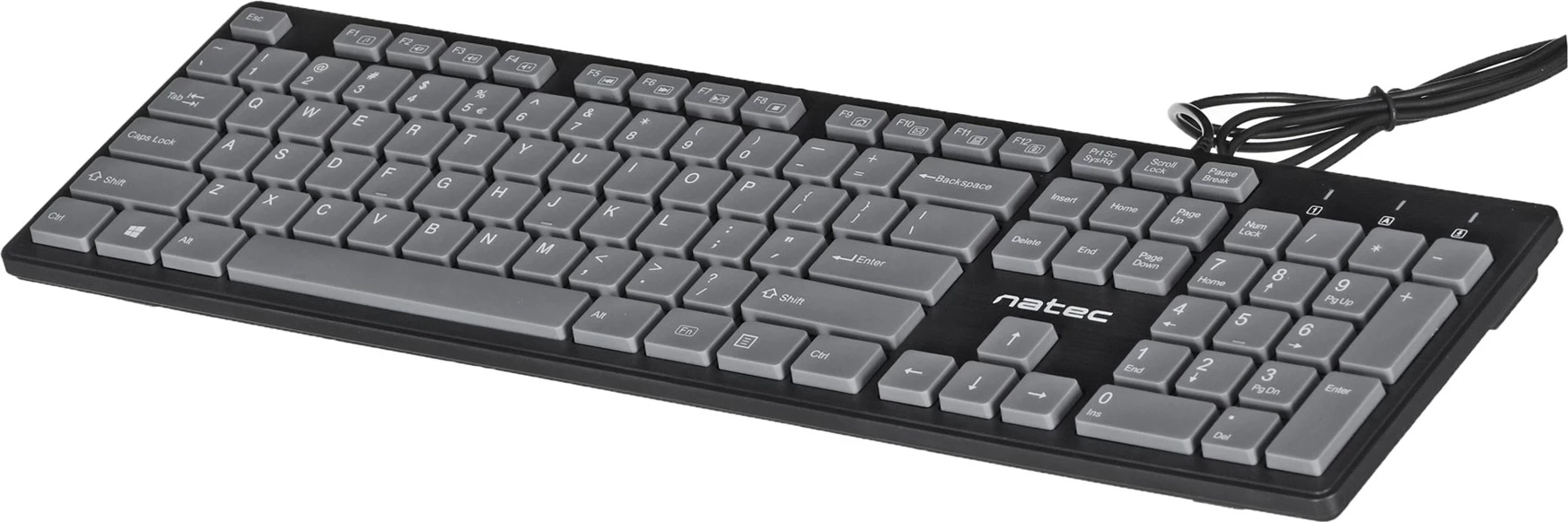 Tastierë Natec Discus 2, e zezë