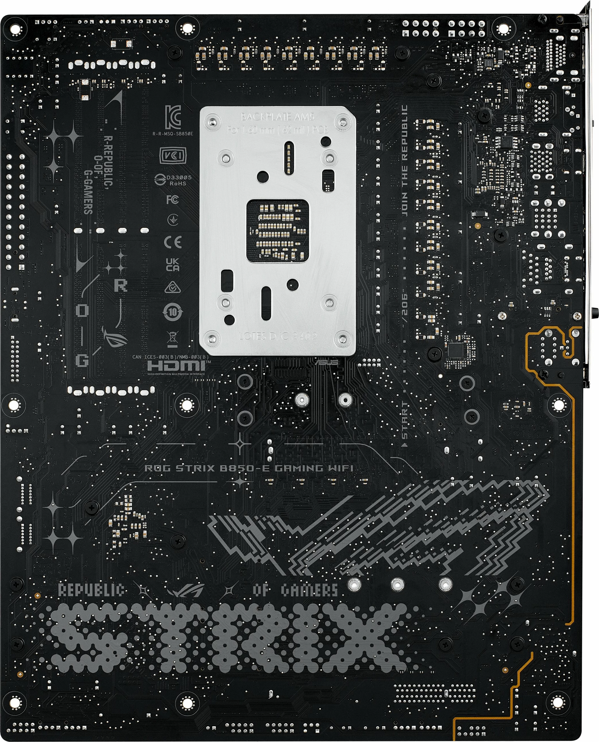 Pllakë amë ASUS ROG STRIX B850-E Gaming WIFI, AM5