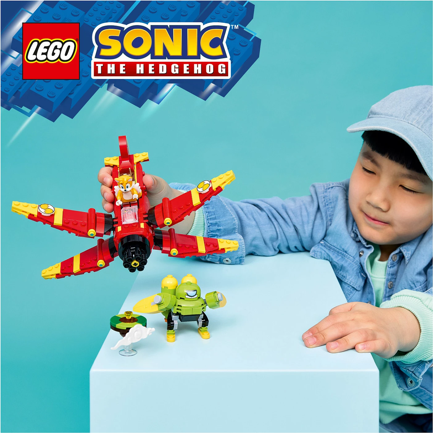 Set ndërtimi LEGO Sonic The Hedgehog 77119 Tails' Tornado-1, 310 copë, multicolor
