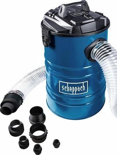 Ekstraktor tallashi Scheppach DC100 (SCH5906306901), 215 m³/h, lidhje 100 mm, zorrë 2 m, blu