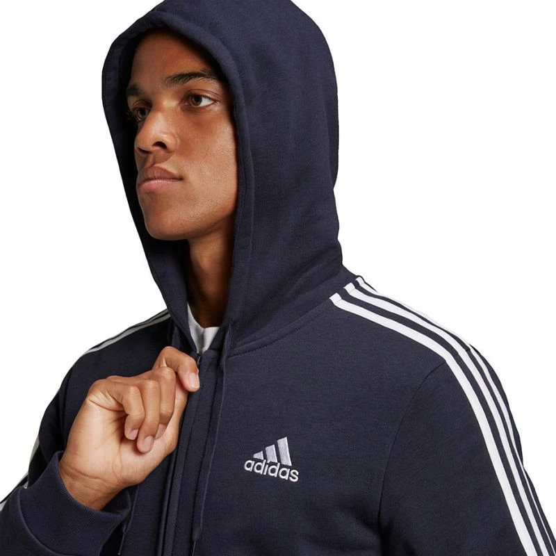 Duks me kapuç adidas për meshkuj, blu marin [Madhësia: S]