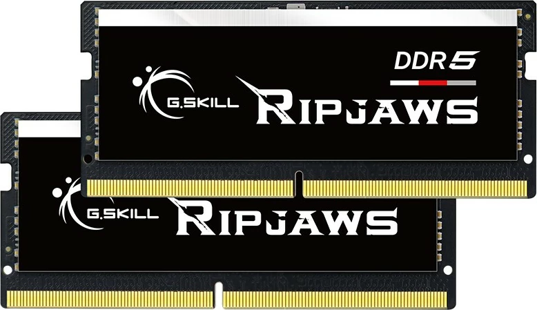 RAM Memorje G.Skill Ripjaws 64GB (2x32GB) DDR5 4800MHz CL38 SO-DIMM për laptop