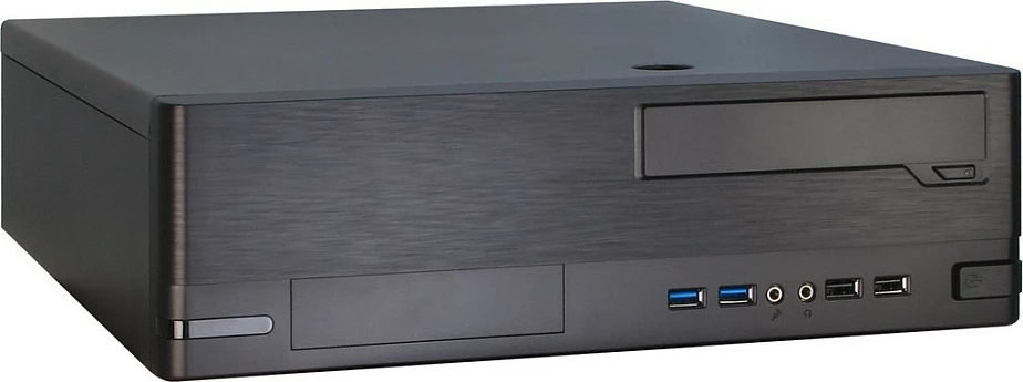 Kasë Inter-Tech IT-502 mini desktop, micro ATX/Mini-ITX, e zezë