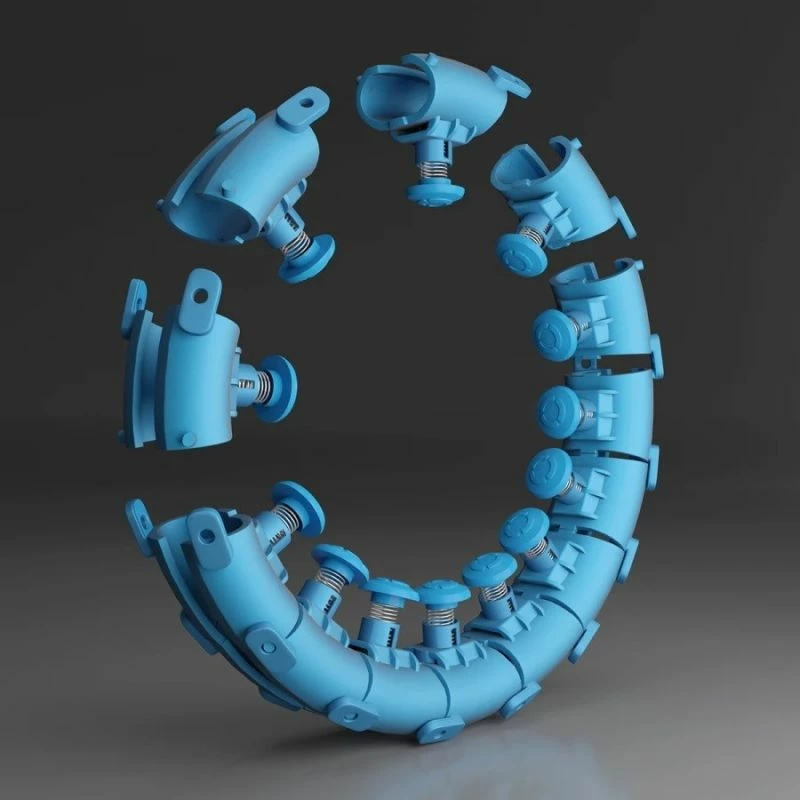 Hula hoop me peshë HMS, blu