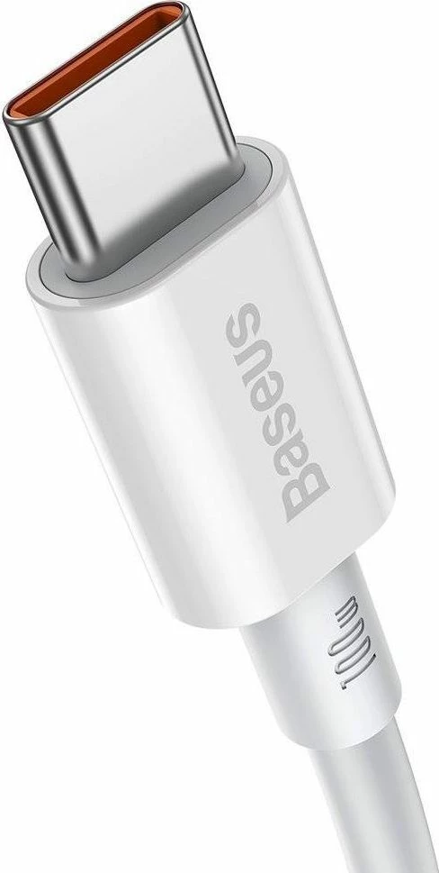 Kabllo USB-C në USB-C Baseus Superior BSU2861WHT 2 m 100W/5A e bardhë