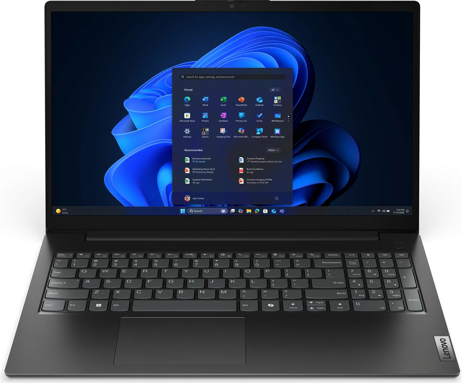 Laptop Lenovo V15 G6, 15.6" FHD, 32GB RAM Memorje, 512GB SSD, Windows 11 Pro, Business Black