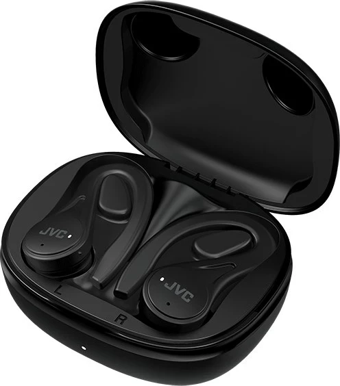 Kufje JVC HA-EC25T, True Wireless, Bluetooth 5.1, Ear-hook, të zeza