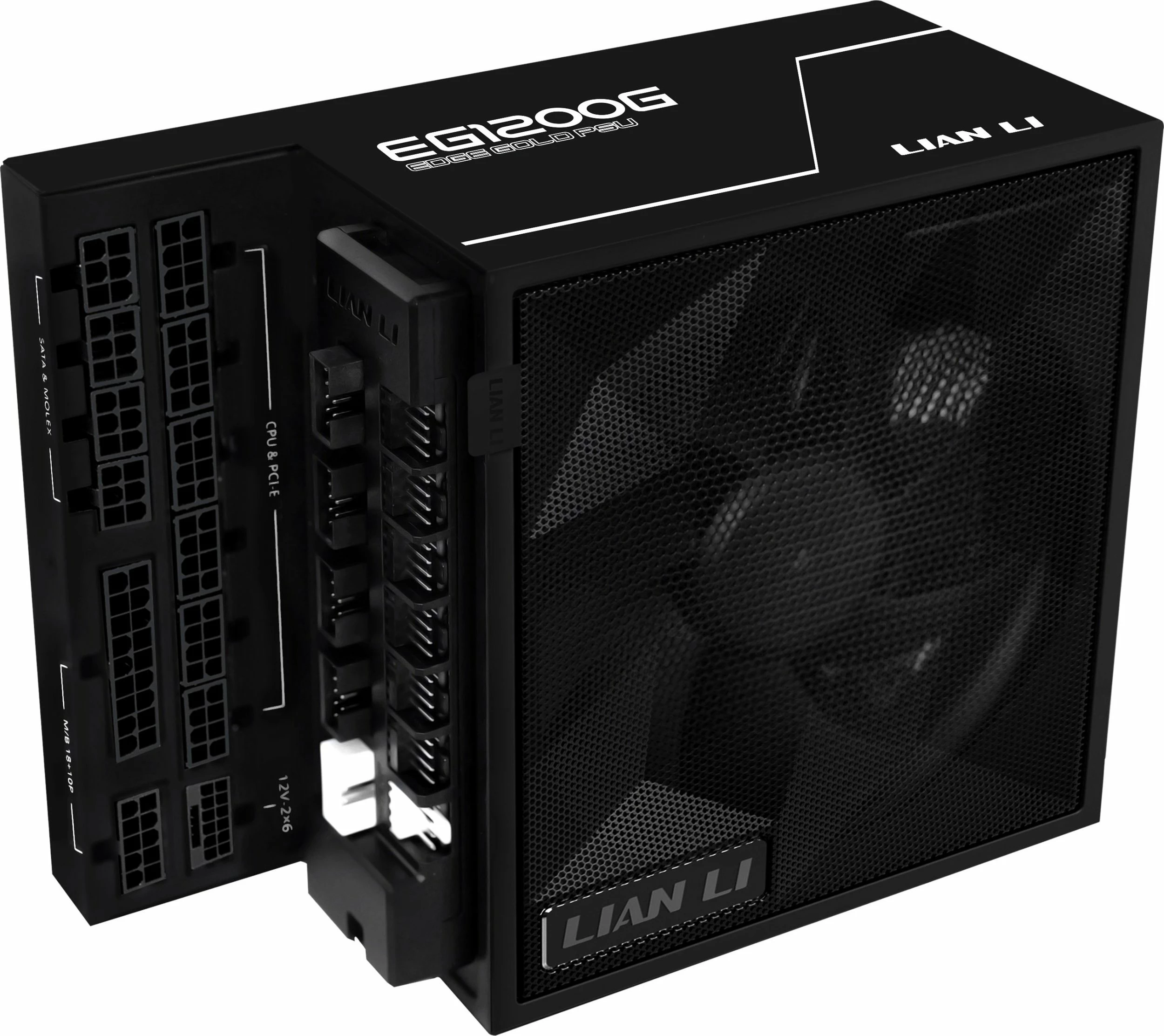 Furnizues rryme Lian Li EDGE Gold EG1200G 1200W, 80 Plus Gold, ATX 3.1, modular, i zi