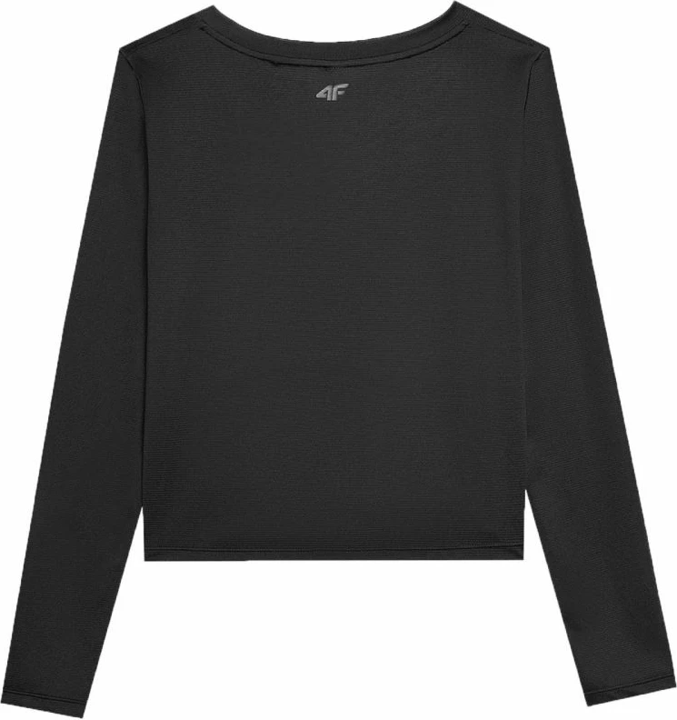 Maicë me mëngë të gjata për femra 4F, e zezë