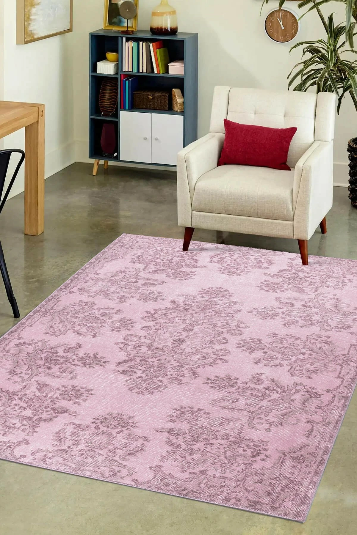 Qilim Conceptum Hypnose, Folk Chenille, rozë, 210x310 cm