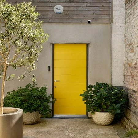 Sirenë pa tela Yale, Blu, Gri