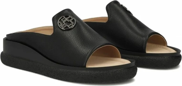 Sandale me platformë Filippo DK7758, të zeza