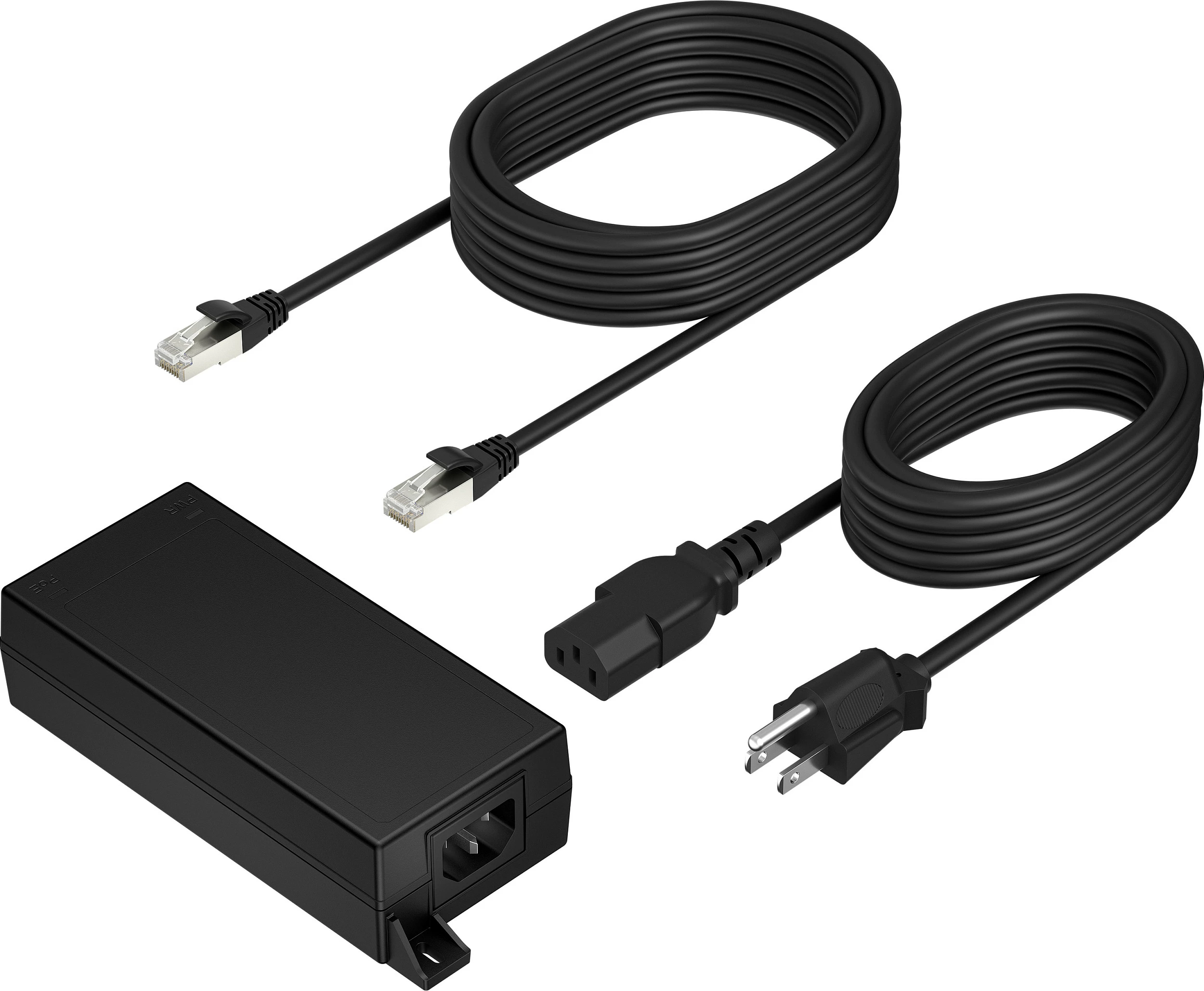 Adapter PoE++ HP Poly 65W 2.5G, me kabllo CAT6A 3.66m, i zi