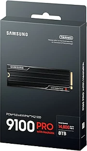 SSD i brendshëm Samsung 9100 PRO 8TB, M.2 NVMe PCIe 5.0, 14800MB/s, i zi