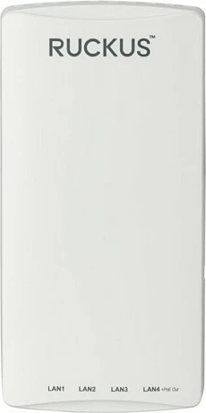 Access point Wi‑Fi 6 Ruckus H550, 2.4/5 GHz, PoE, 5x LAN, i bardhë