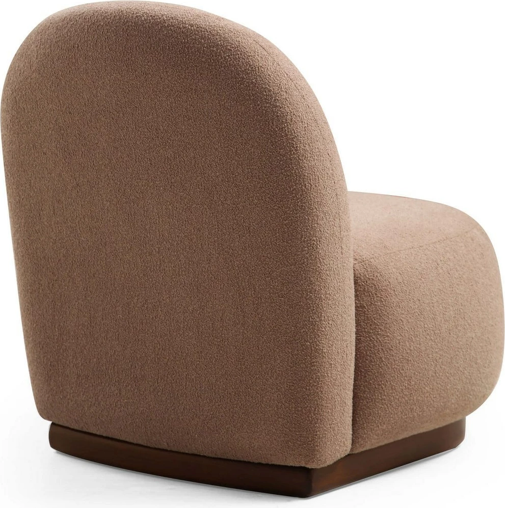 Karrige Wing Tina, ngjyrë kapuçino, Atelier del Sofa