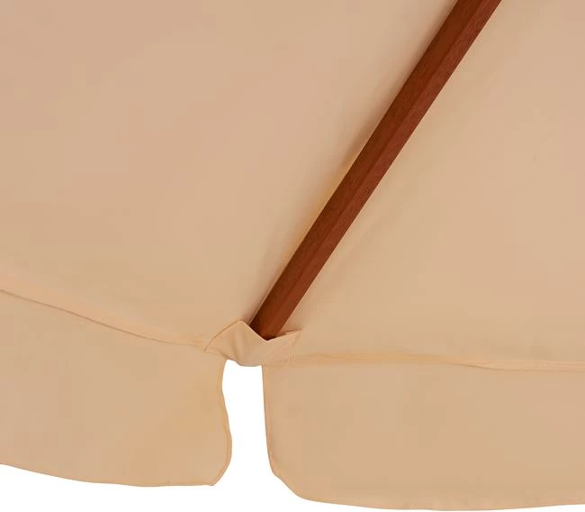 Ombrellë profesionale 3m me kornizë druri FH6020 Bezhë