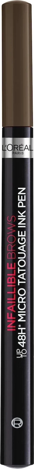 Laps për vetulla, L'Oreal Infaillible Brows Micro Tatouage Ink Pen, Ebnoy, 1 g