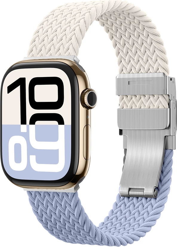 Set rripash AmazingThing Blend Band për Apple Watch 45/46/49mm, Space Blue/Stellar, 2 copë