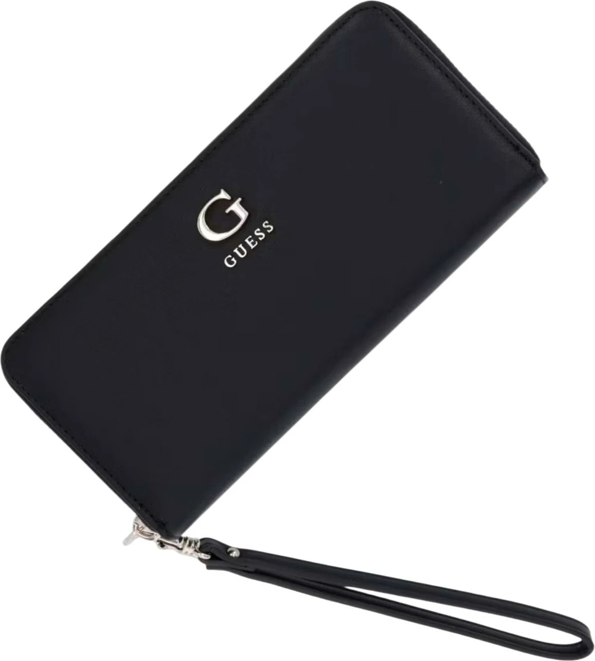 Portofol për femra Guess Lucci SLG Large Zip, i zi