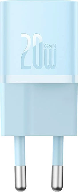 Karikues muri mini Baseus GaN5 20W USB-C, CCGN050103, blu