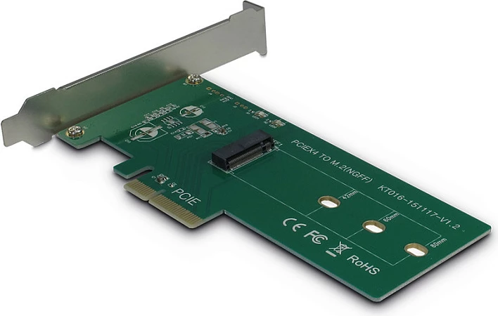Kartë adapter PCIe Inter-Tech KT016, PCIe x4 në M.2 Slot