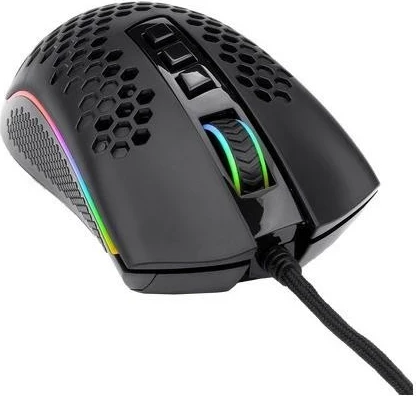 Mausi i lojërave Redragon M808 RGB Storm, me kabëll dhe ngjyra RGB