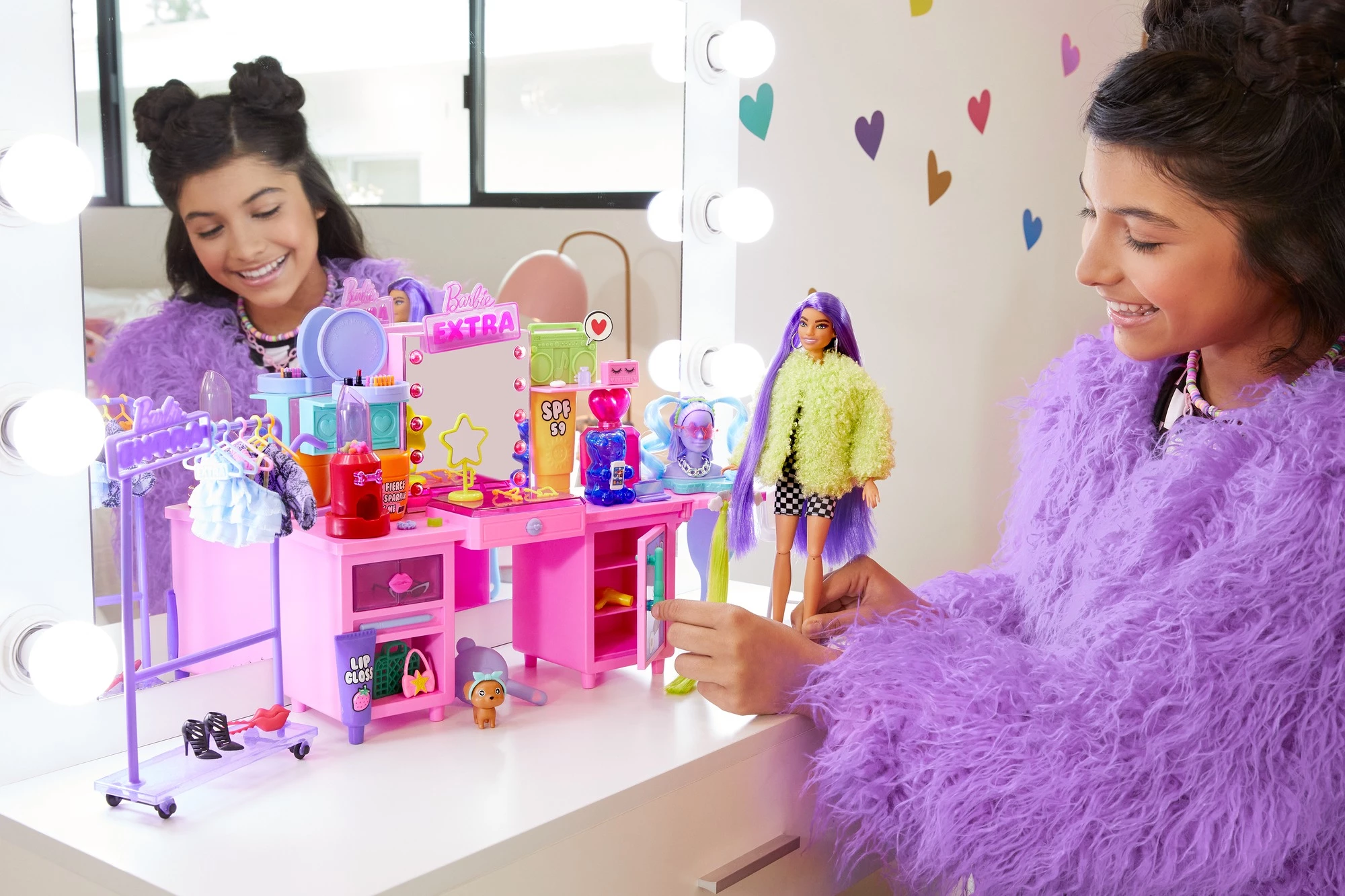 Barbie Extra PLayset and Doll