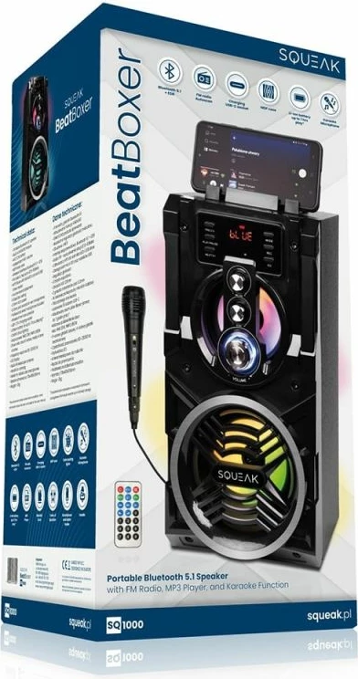 Boks bluetooth SQUEAK, i zi