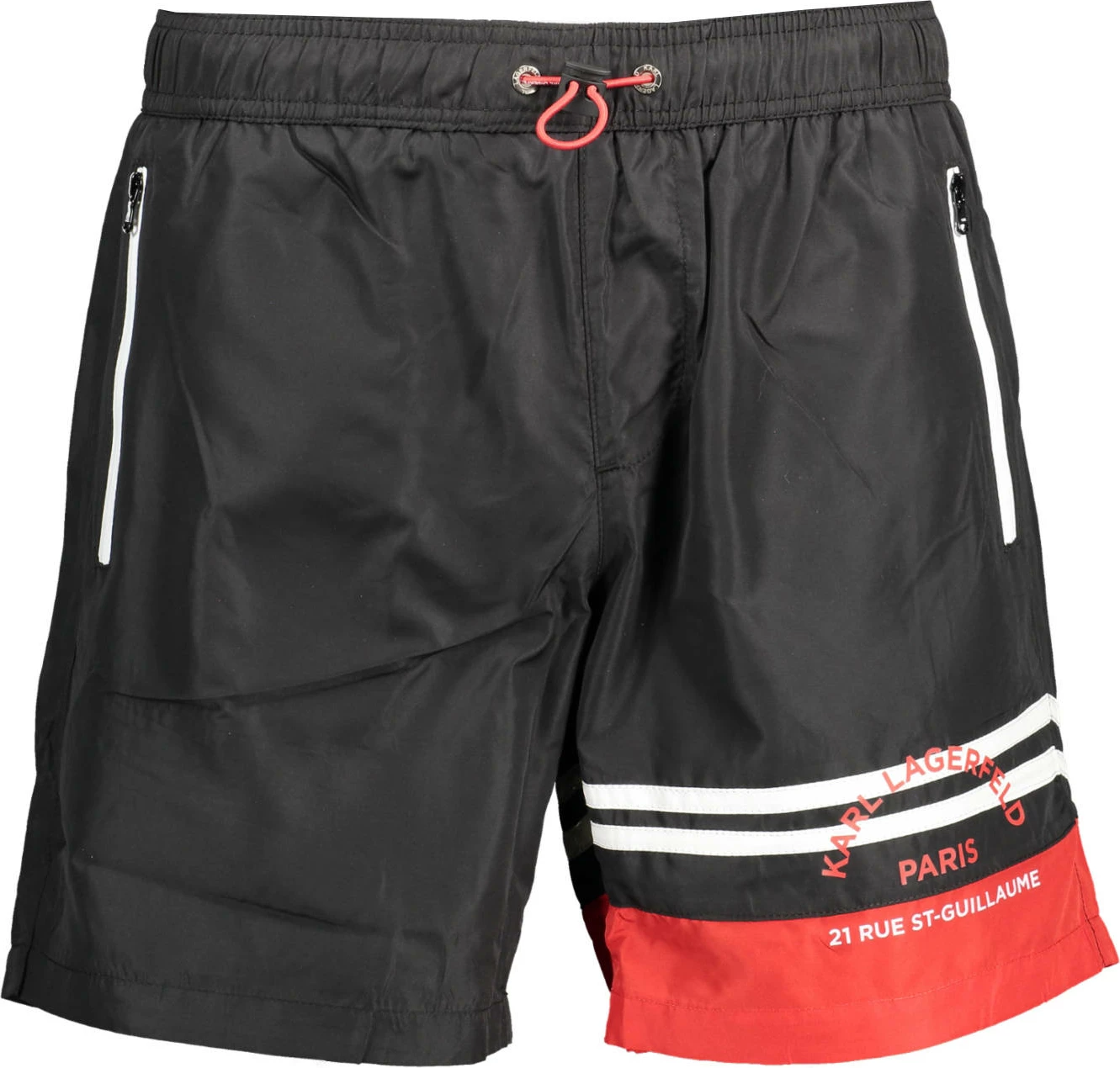 Të poshtme noti KARL LAGERFELD BEACHWEAR për meshkuj, të zeza