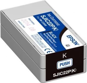 Kartutxh boje, Epson, SJIC22PK / C33S020601, 33 ml, e zezë