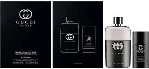 Set Eau de Toilette dhe deodorant për meshkuj Gucci Guilty Pour Homme, 90ml + 75ml