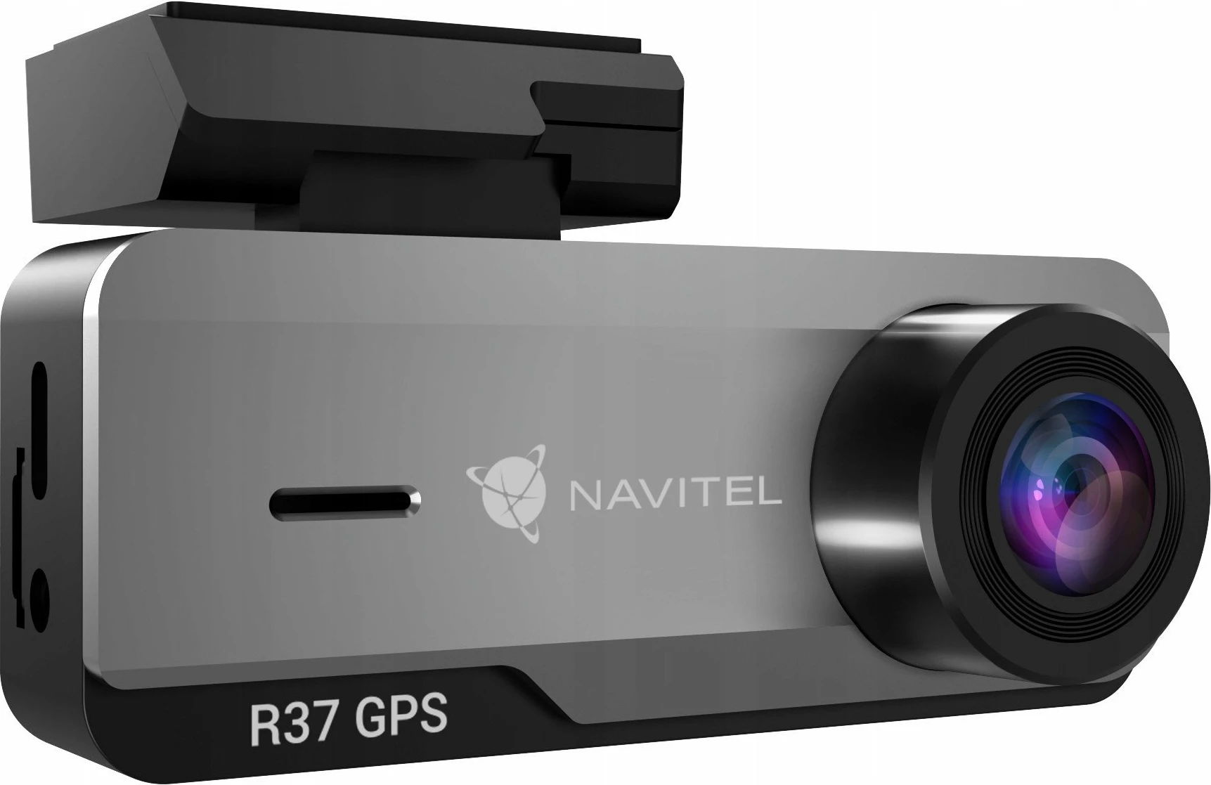 Dashcam Navitel R37 GPS Full HD 1080p 140° Wi‑Fi microSD deri 256GB, gri/zi