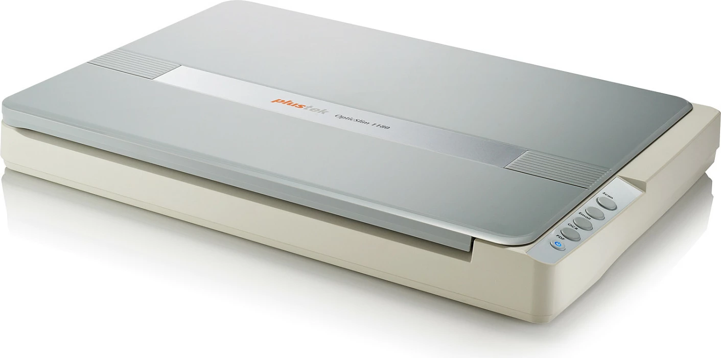Skaner Plustek OpticSlim 1180, A3, 1200 DPI, USB, argjendtë/bardhë
