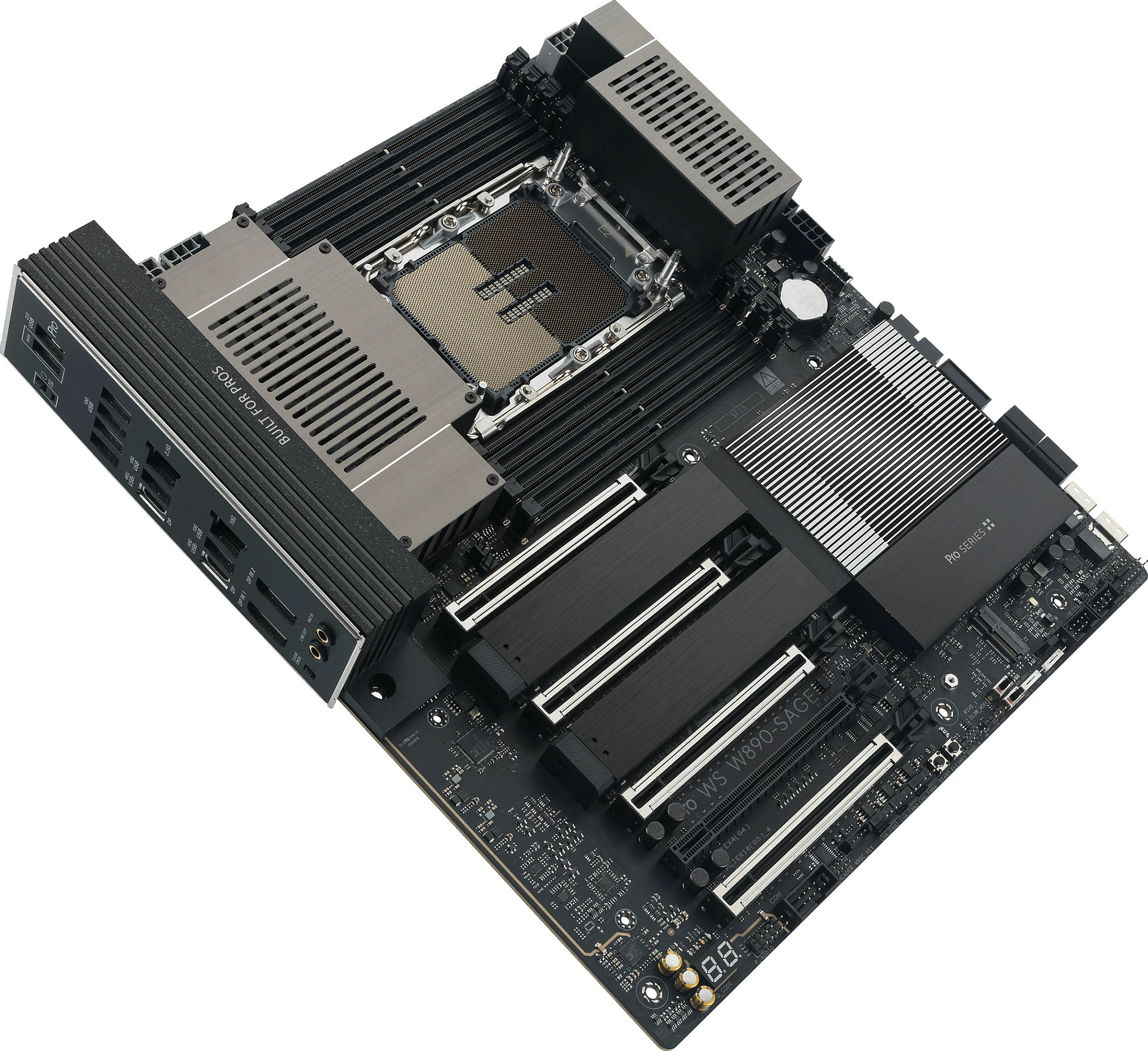 Pllakë amë ASUS Pro WS W890-SAGE, LGA 4710-2, DDR5 ECC, PCIe 5.0
