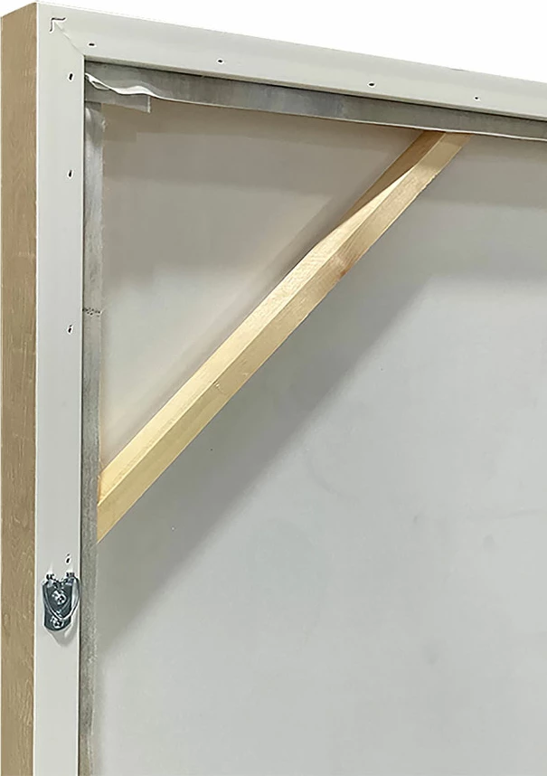 Pikturë dekorative NYRA me kornizë, shumëngjyrëshe, 82.6x4.3x82.6cm