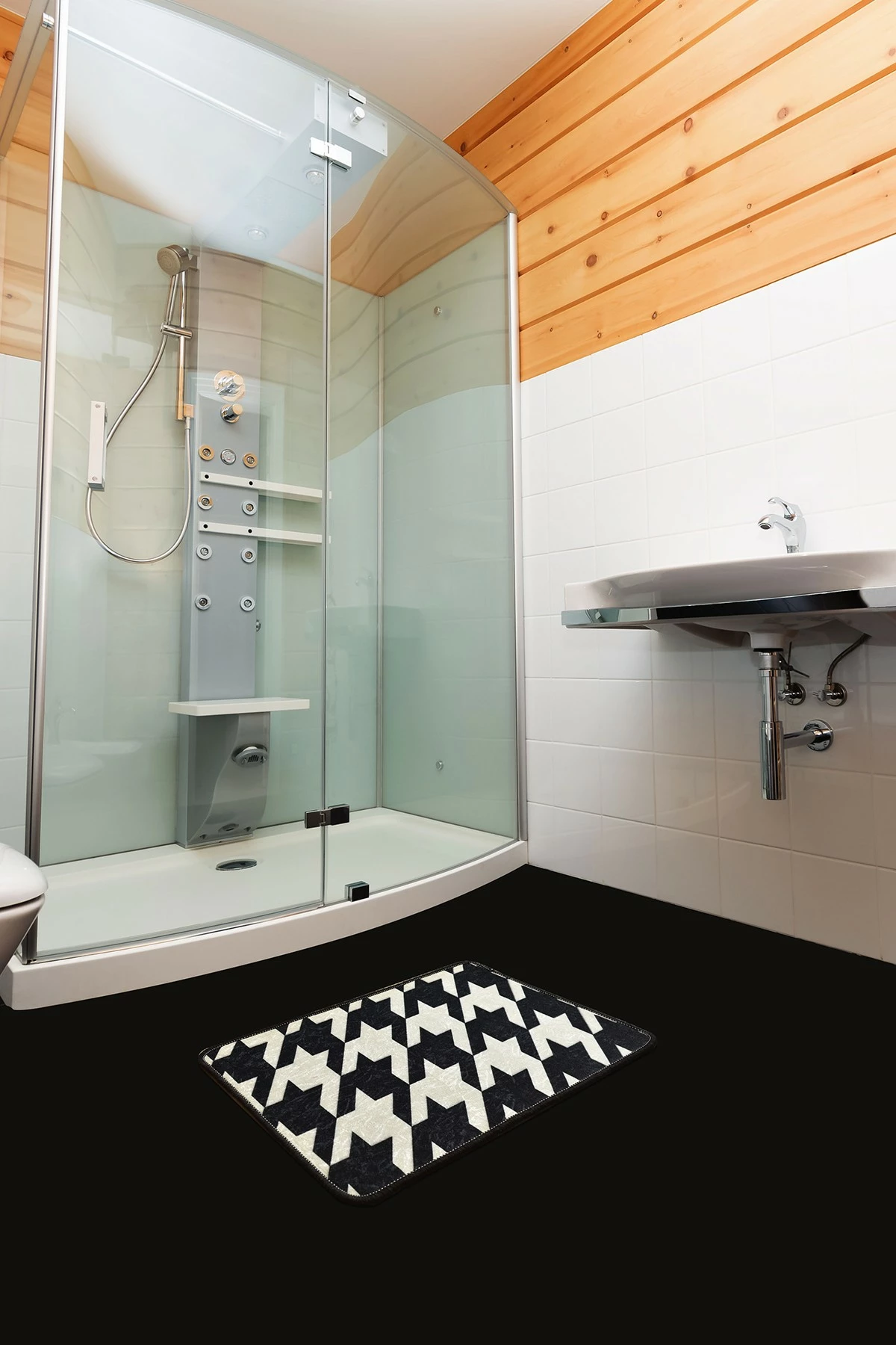 Tapet për banjo Mijölnir, Kazayagi DJT, shumëngjyrësh, 40x60cm