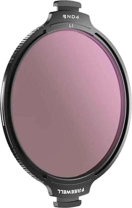 Filtri ND Freewell FW-L1-ND4, ND4 2 stopa, Real Locking VND/CPL, diametër 116.6 mm, me kuti dhe leckë