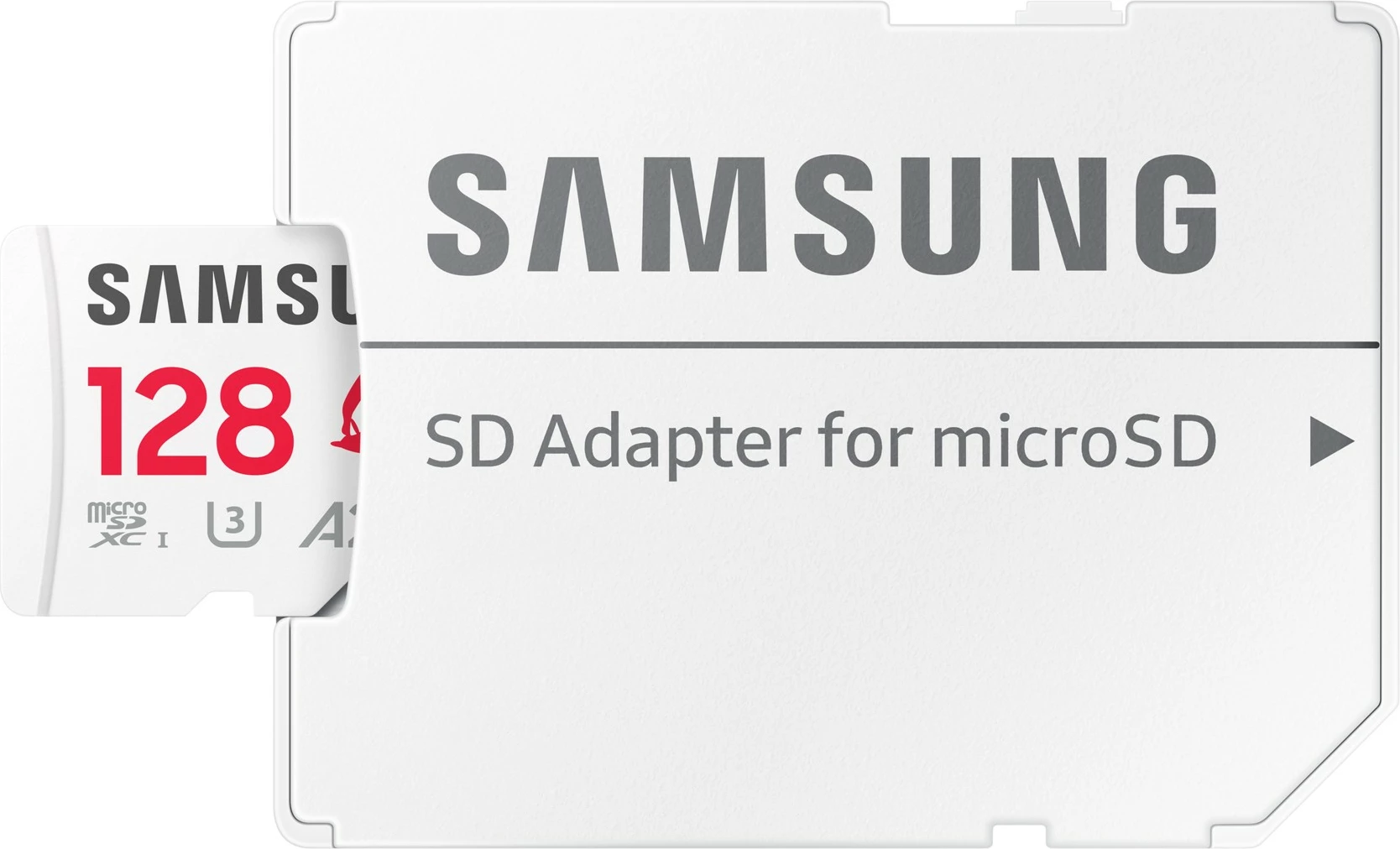 microSD Samsung Sonic 128GB UHS-I U3 A2 V30, bardhë
