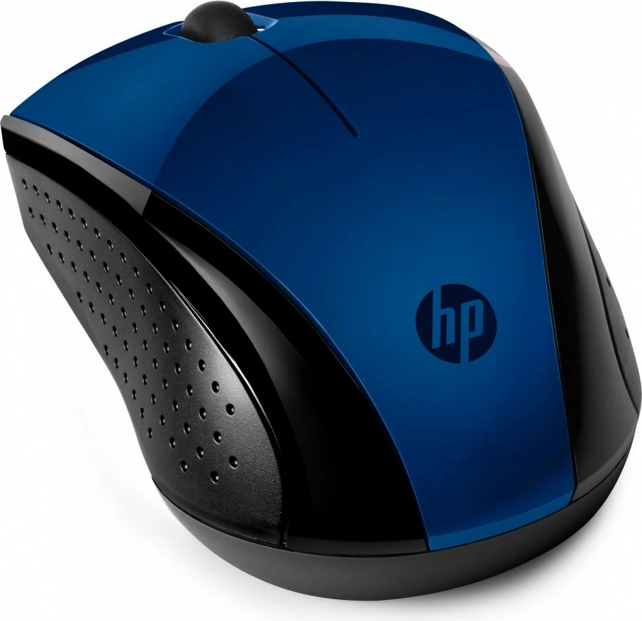 Maus pa kabëll, HP, 220 (7KX11AA), 2.4 GHz USB nano, 1600 DPI, AA, blu